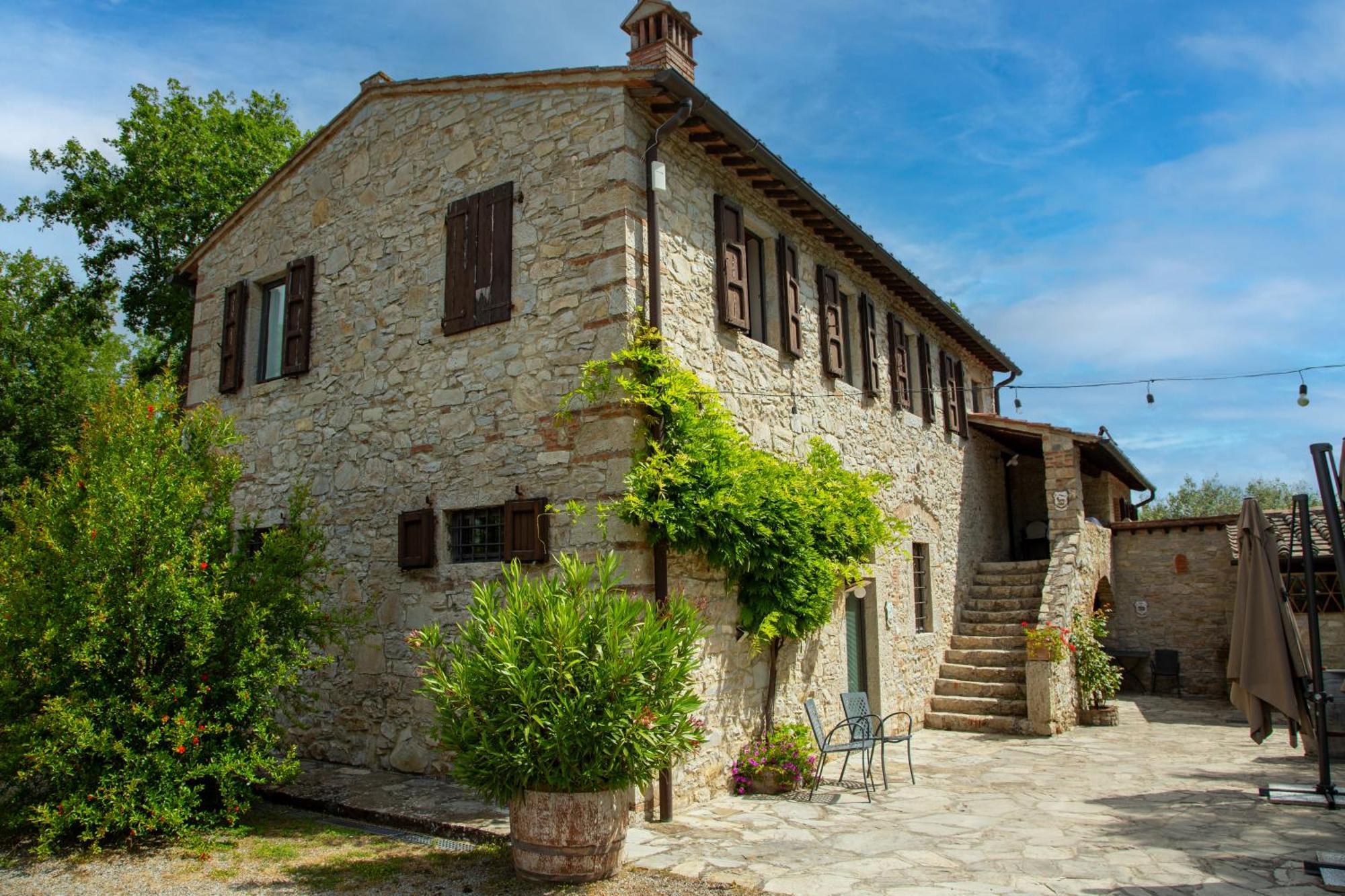 Colombaio Di Cencio Apartment กาโยเล อิน เคียนติ ภายนอก รูปภาพ
